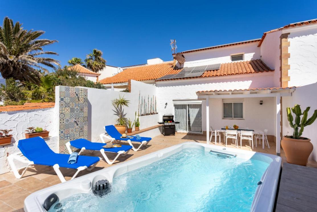 Casa Naranja - Heated Pool - Bbq - Terrace - Free Wifi - Child & Pet-Friendly - 3 Bedrooms - 6 People Poris de Abona Buitenkant foto