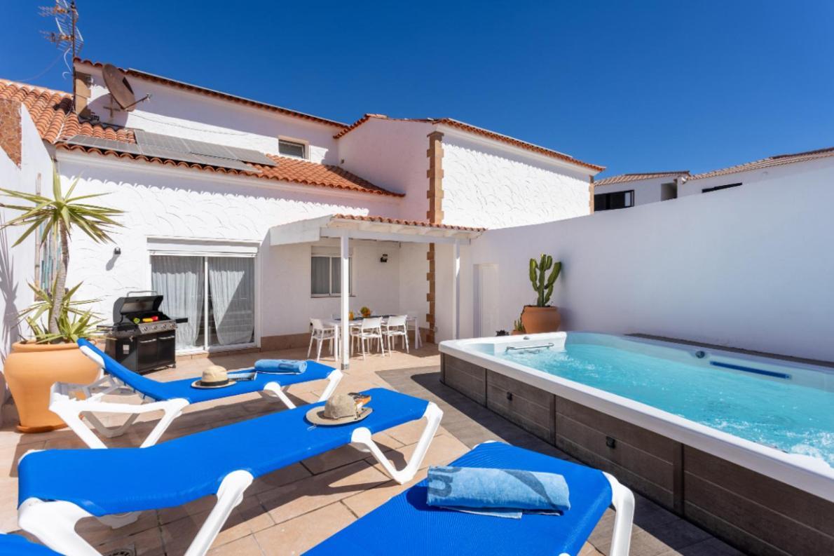 Casa Naranja - Heated Pool - Bbq - Terrace - Free Wifi - Child & Pet-Friendly - 3 Bedrooms - 6 People Poris de Abona Buitenkant foto